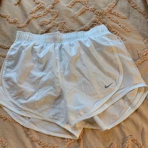 White Nike Shorts